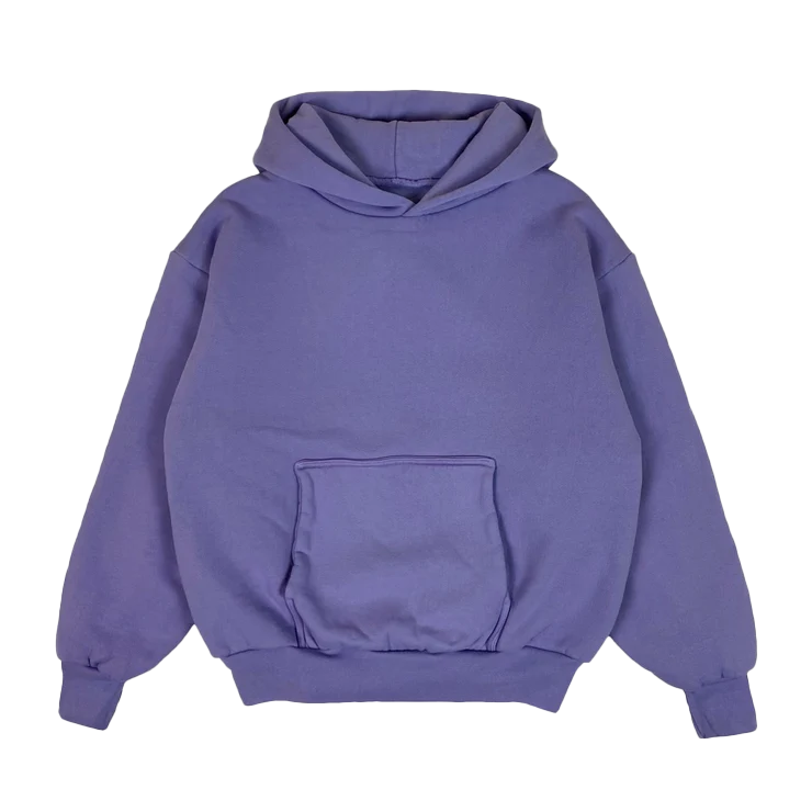 Kanye West Kanye 2020 Vision Double Layered Hoodie Purple CORRECTION