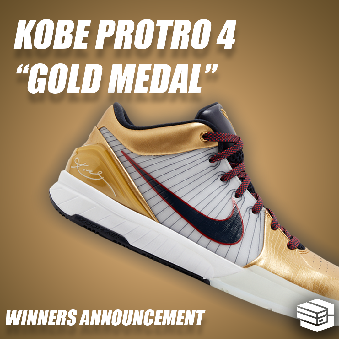 Winner Of The Kobe Protro 4 "Gold Medal"