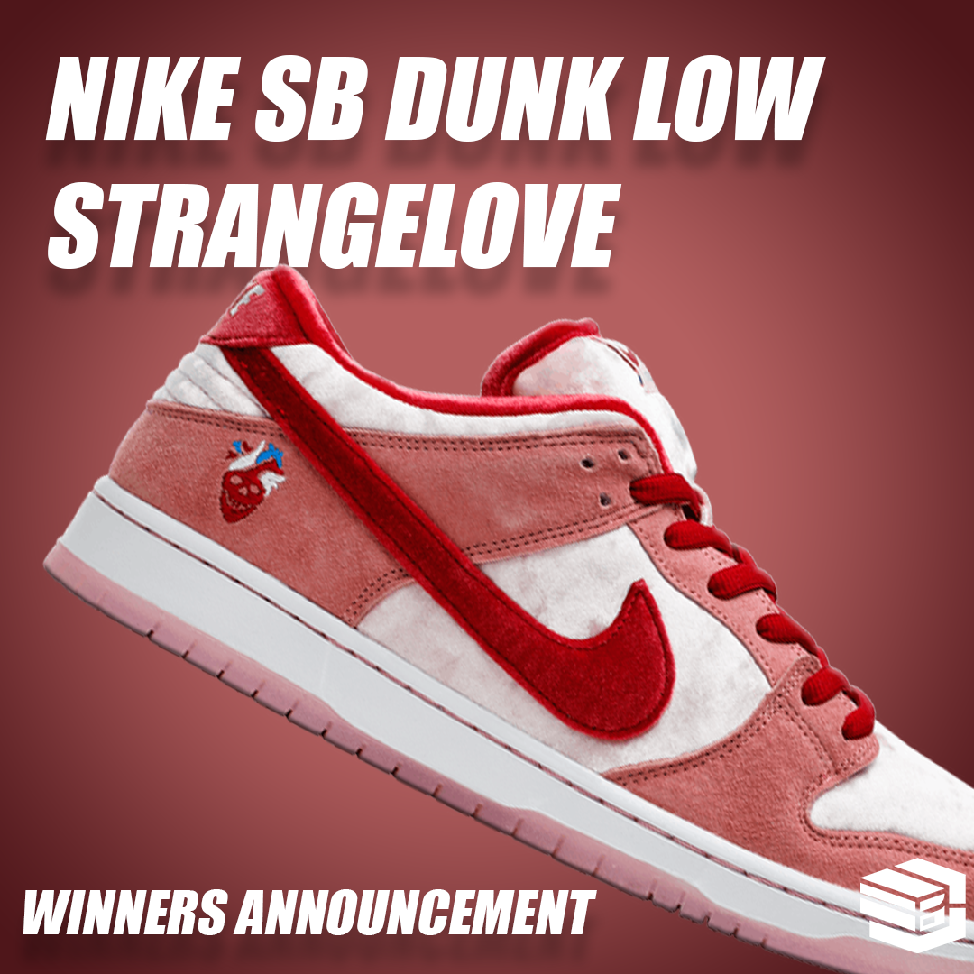 Winner of the Strangelove Nike SB Dunk