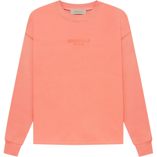 Fear of God Essentials Relaxed Crewneck 'Coral'