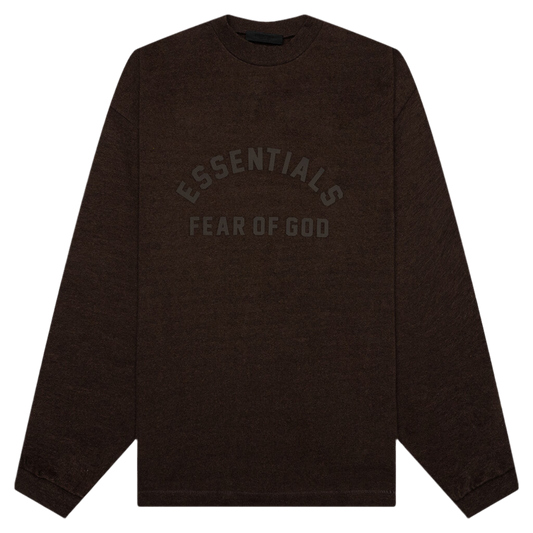 Essentials Long Sleeve Tee 'Heather Wood'