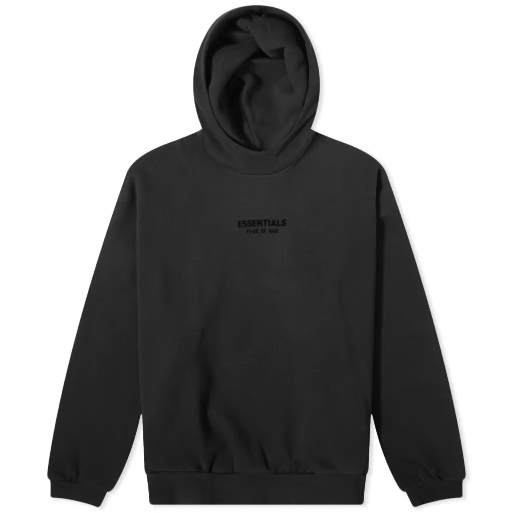 Fear of God Essentials Hoodie Black – CORRECTION