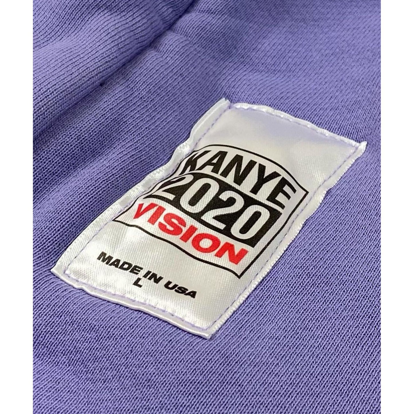 Kanye West Kanye 2020 Vision Double Layered Hoodie 'Purple'