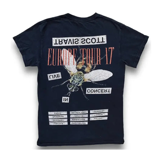 Travis Scott Birds Europe Tour Tee 2017