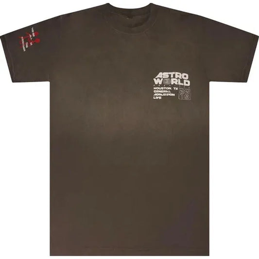 Travis Scott Official Souvenir Tee Brown