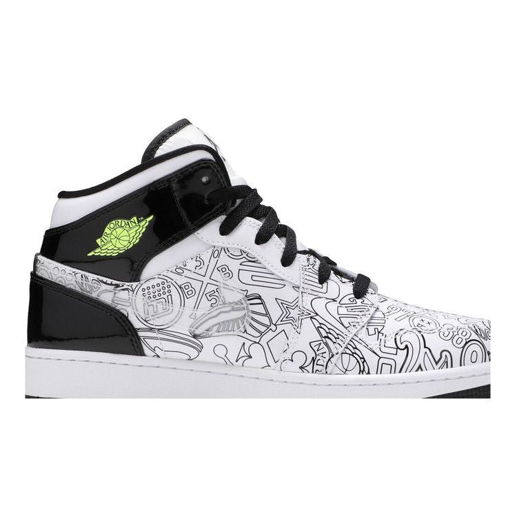 Air Jordan 1 Mid SE GS 'DIY'