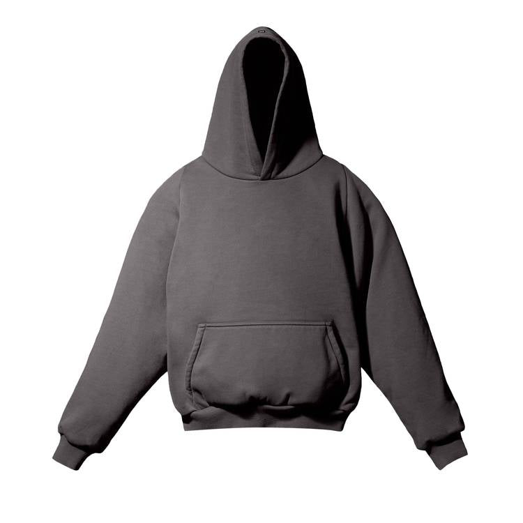 Yeezy Gap Engineered by Balenciaga Logo Shrunken Hoodie 'Dark Grey'