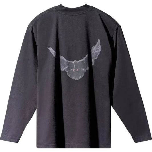 Yeezy Gap Engineered by Balenciaga Dove Long-Sleeve Tee 'Black'