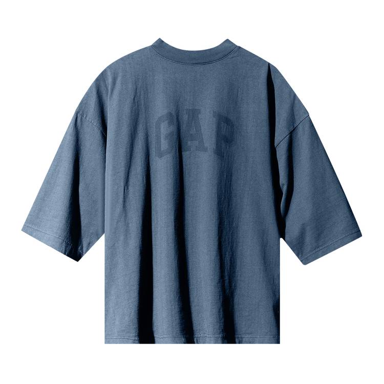 Yeezy Gap Engineered by Balenciaga Dove 3/4 Sleeve Tee 'Dark Blue'