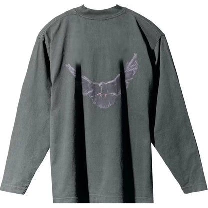 Yeezy Gap Engineered by Balenciaga Dove Long-Sleeve Tee 'Dark Green'