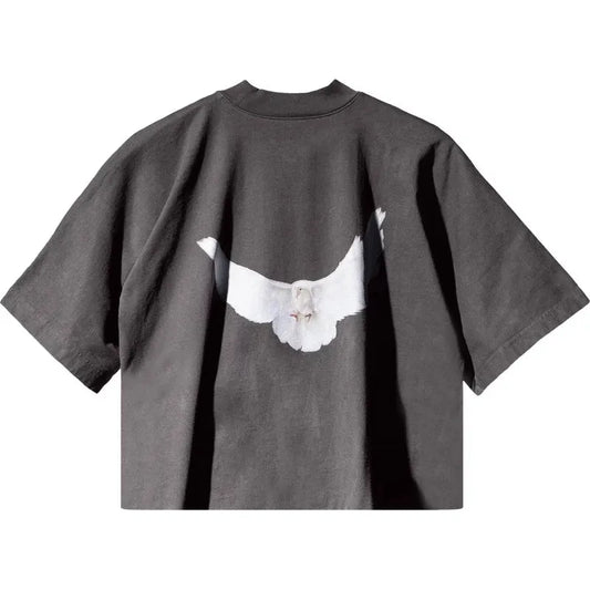 Yeezy Gap Engineered by Balenciaga Dove No Seam Tee 'Dark Grey'