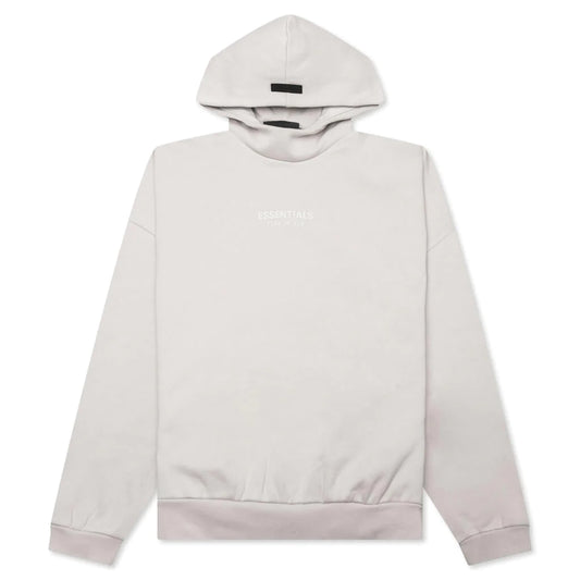 Fear of God Essentials Hoodie Silver Cloud