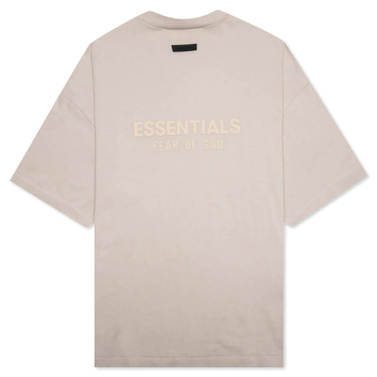 Fear of God Essentials Tee V-Neck Silver Cloud