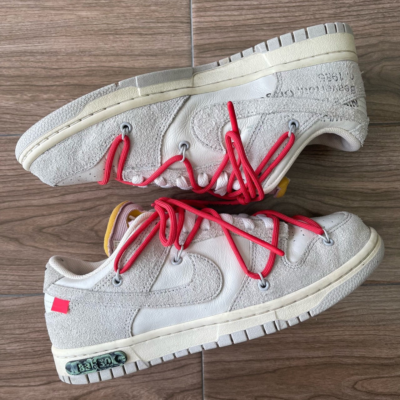 Nike Dunk Low Off-White Lot 33 Size 7.5