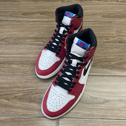 Jordan 1 Retro High Spider-Man Origin Story Size 9