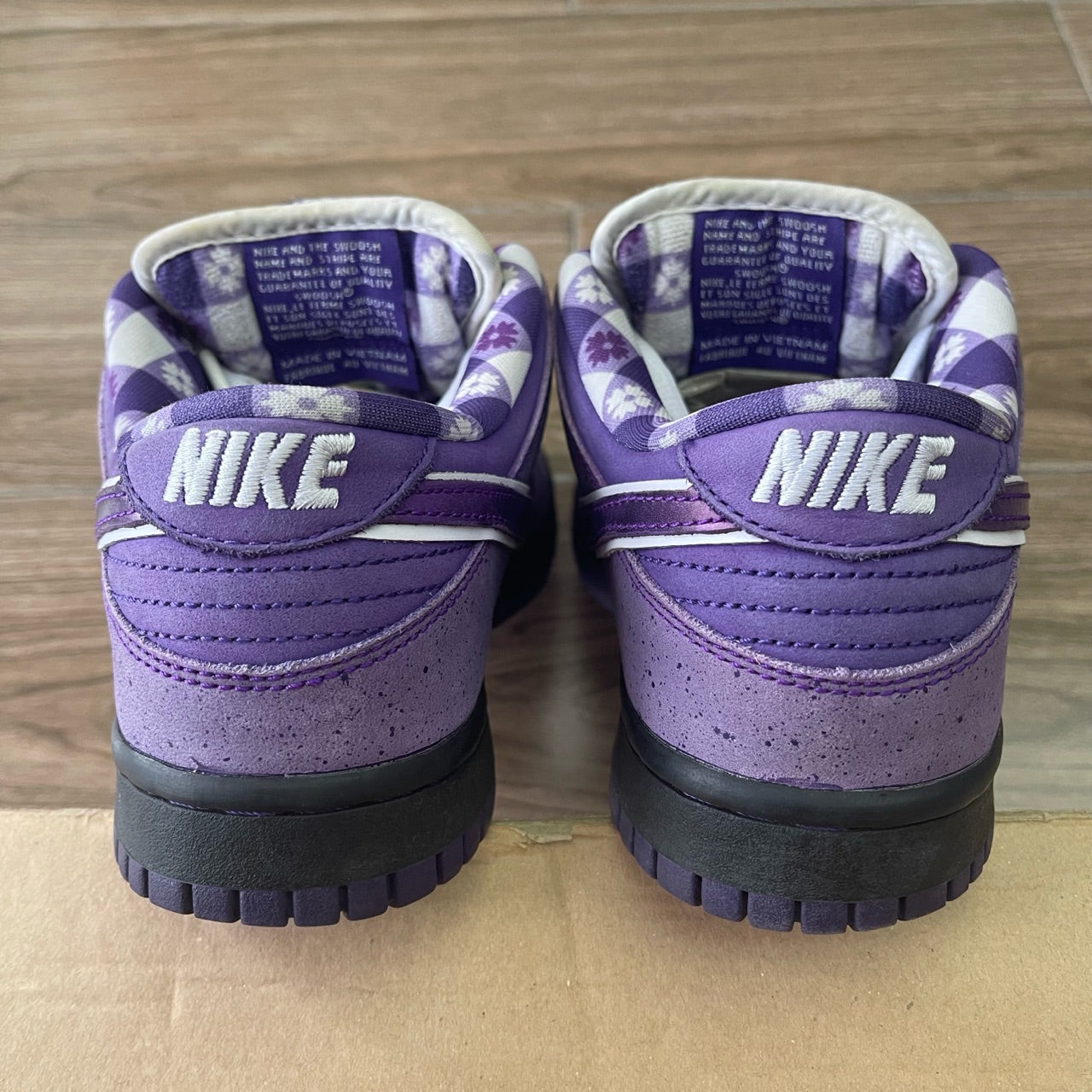 Nike SB Dunk Low Concepts Purple Lobster Size 5