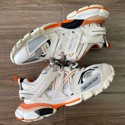 Balenciaga Track White Orange Size EU40/US7