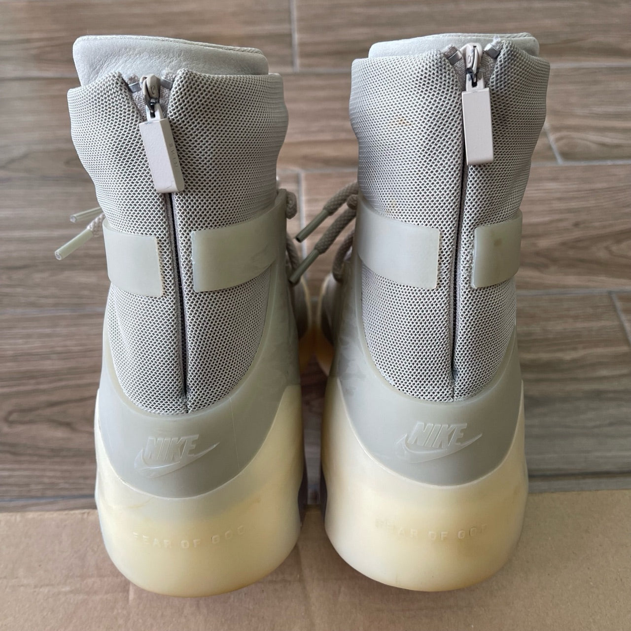 Nike Air Fear of God 1 Oatmeal Size 10