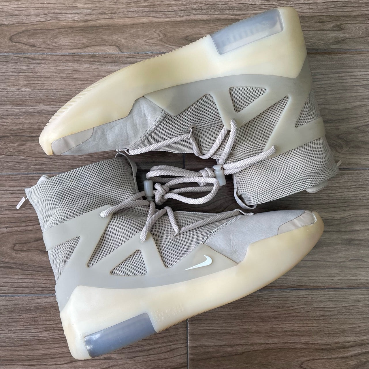 Nike Air Fear of God 1 Oatmeal Size 10