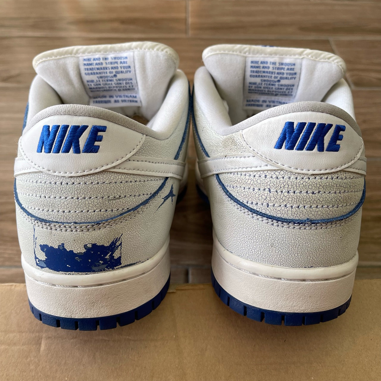 Nike SB Dunk Low Premium White Game Royal Size 12