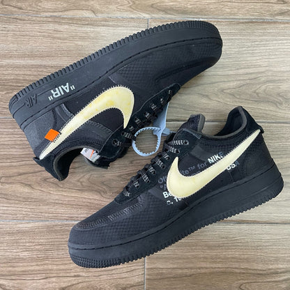 Nike Air Force 1 Low Off-White Black White Size 8.5