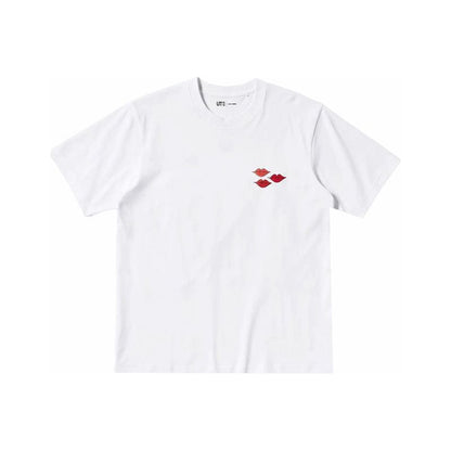 Kaws x Uniqlo Warhol Couple White Tee