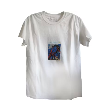 Travis Scott Roller Coaster White Tee