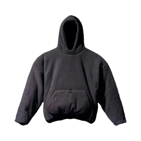 Yeezy Gap Engineered by Balenciaga Polar Fleece Padded Hoodie 'Black'