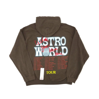 Travis Scott Sicko Mode Hoodie Brown