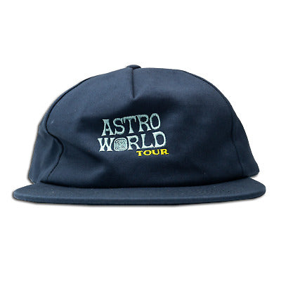 Travis Scott Astroworld Tour Snapback Navy Blue Hat