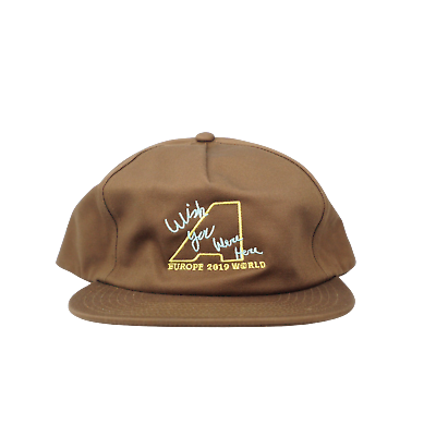 Travis Scott Live In Europe Hat Brown