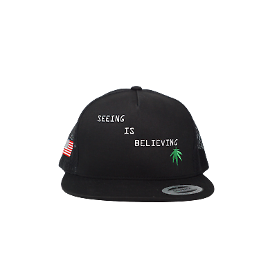 Travis Scott Seeing Is Believing Hat Black