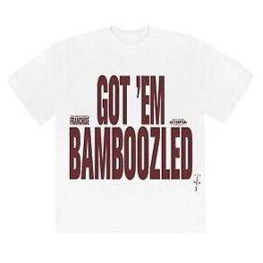 Travis Scott Franchise Promo Bamboozled T-Shirt White