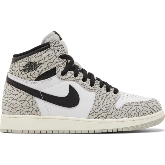 Air Jordan 1 Retro High OG GS 'White Cement'