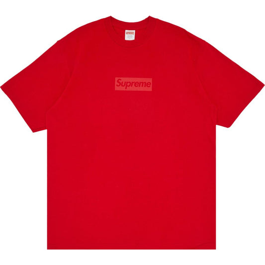 Supreme Tonal Box Logo Tee 'Red'