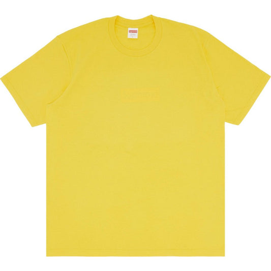 Supreme Tonal Box Logo Tee 'Yellow'