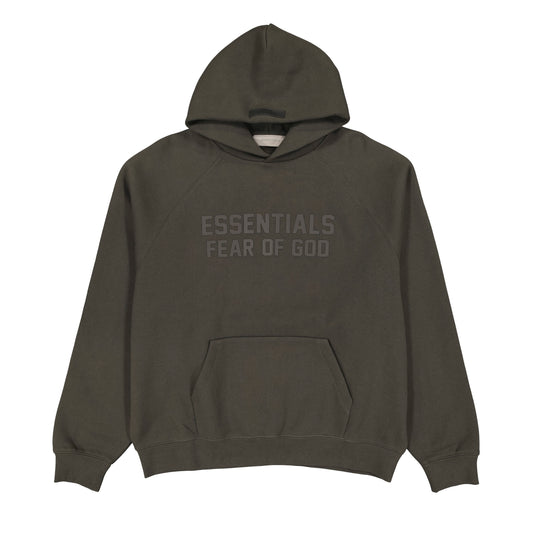 Fear of God Essentials Pullover Hoodie 'Off Black'