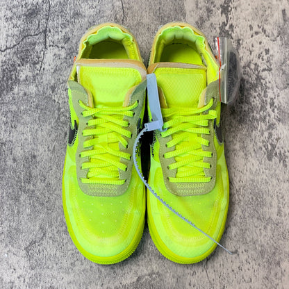 Nike Air Force 1 Low Off-White Volt Size 8