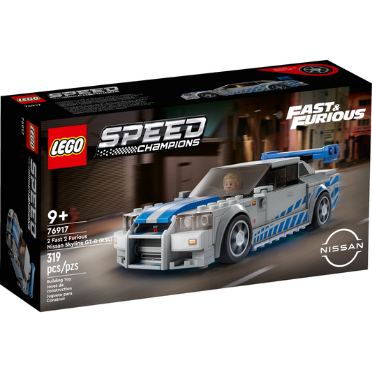 LEGO® Speed Champions Nissan Skyline GT-R (R34)