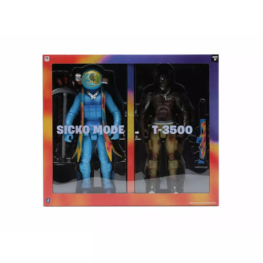 Travis Scott Cactus Jack Fortnite 12" Action Figure Duo Set